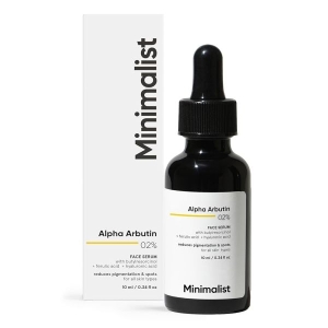 Minimalist Alpha Arbutin 2% Face Serum 30ml by Genuine Collection