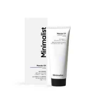 Minimalist Marula Oil 5% Face Moisturizer For Dry Skin 50gm