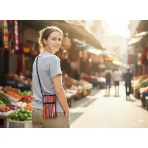 Mobile Phone Shoulder Bag: Sustainable Style for Everyday