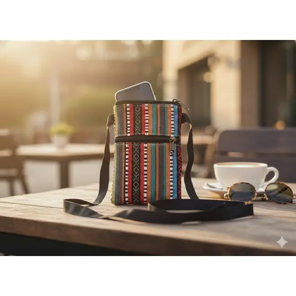 Mobile Phone Shoulder Bag: Sustainable Style for Everyday - Image 5