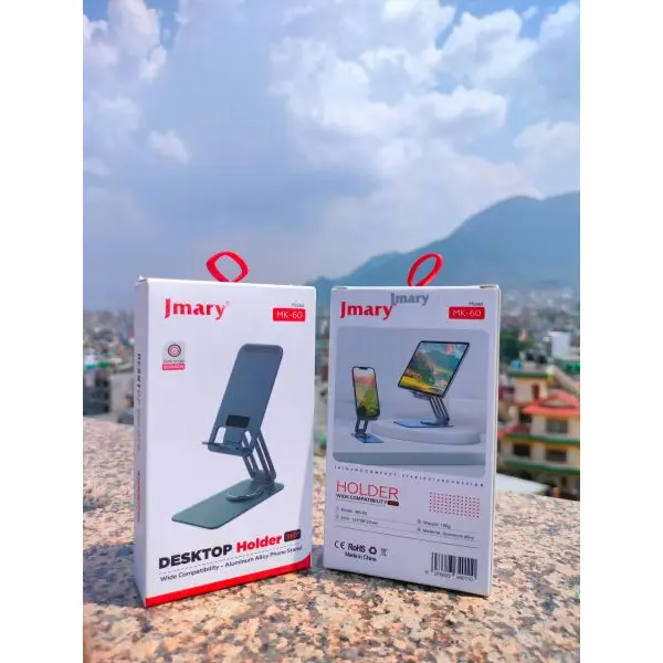 Mobile Stand 360 Rotate Adjustable Phone Stand For Cell Phone Table Stand --- Premium Aluminum Stand for Phones & Tablets - Image 4
