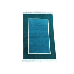 Modern Blue Handknotted Carpet – 62x90 cm, 60 Knots, Made in Nepal