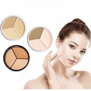 Moisturizing Concealer Palette With Brush Full Makeup Spot Cream Coverage Cosmetics Colors