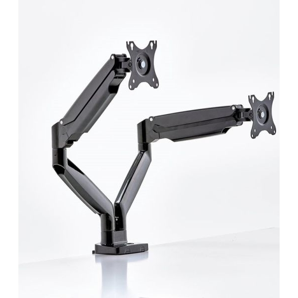 Monitor Stand Desktop Mount Double Monitor Arm 360 Degree Motion Heavy Duty - Image 2