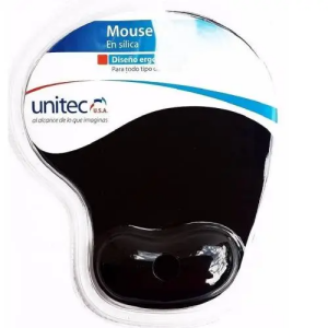 Mouse Pad Unitec Cloth Padded Rest Silicone Hand