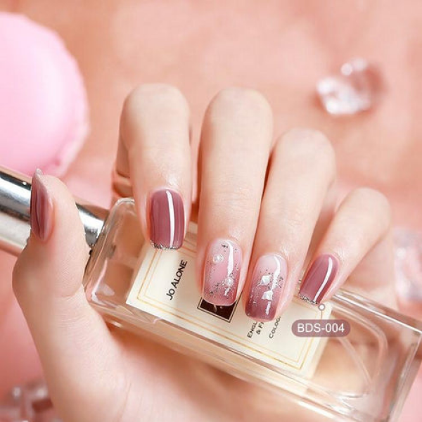 MQ Professional AS Soak Off UV And Led Gel Nail Polish And Top Coat Nude Color Nude Polish Nude Nail Polish Gel Polish ManicurePedicure Nail Salon Beauty Tool 15ml - Image 2