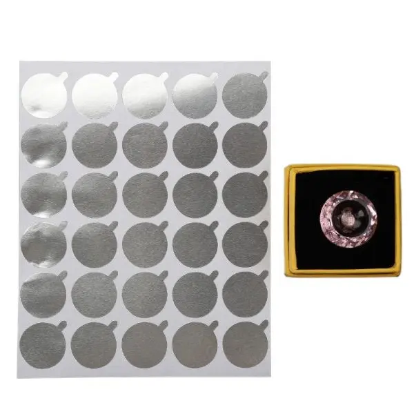 MQ Professional Eyelash Extension Glue Holder Foil Palette Patches Sticker Packet - Image 3