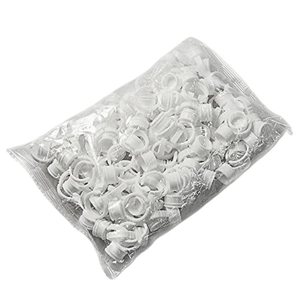 MQ Professional Eyelash Glue Holder & Tattoo Ink Ring Cups Packet - Image 2