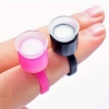 MQ Professional Eyelash Glue Holder & Tattoo Ink Ring Cups Packet
