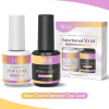MQ Professional Nail Top Coat Nail Base Coat Nail Adhesive UV Light Curing Gel Manicure Pedicure Tool Nail Polish Nail Gel Polish Nail Extension Tool Beauty Nail Salon Accessories 15ml