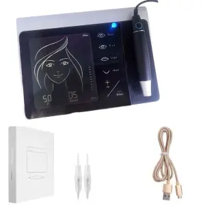 MQ PROFESSIONAL PMU Skin Machine Tool Set Semi Permanent Makeup Microblading Microshading For Lips & Eyebrows