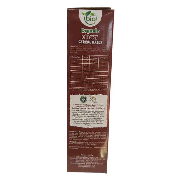 Mr. bio Organic Crispy Cereal Balls (200g) - Image 2