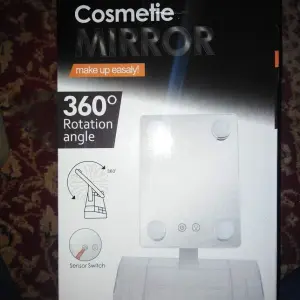 M.sale Portable 360 Rotation Angel Touch Sensitive Switch Cosmetie Mirror for Make up