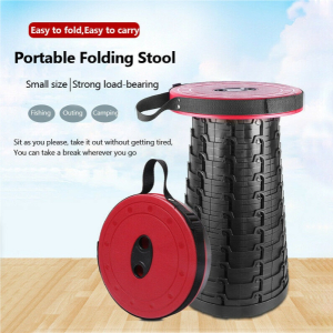Multi-color Outdoor Furniture Retractable Stool Beach Chairs Portable Stool Lounge Folding Chair Camping Stool Foldable Fishing