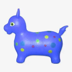 Multi Colour Inflatable Rubber Toy Horse Animal Toy for Kids( Available in Different Colour)