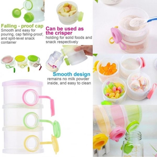 Multi Functional Milk Powder Container 4-Layer - Image 3
