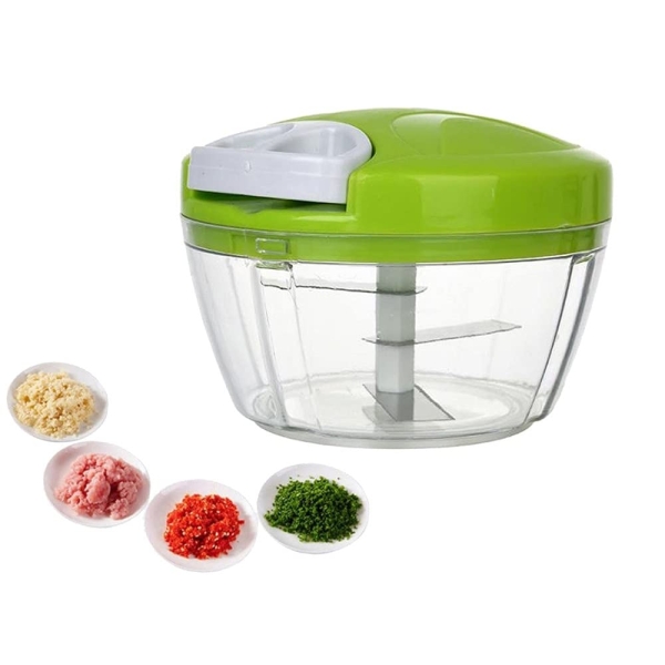 Multi-Functional Speedy Food Chopper With 3 Blades - Image 2