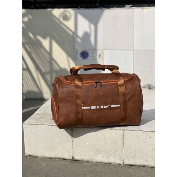 Multi-Purpose PU Leather Duffle Bag | Waterproof Travel & Gym Bag for Men And Women - Image 2