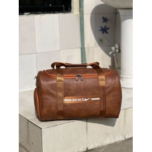 Multi-Purpose PU Leather Duffle Bag | Waterproof Travel & Gym Bag for Men And Women