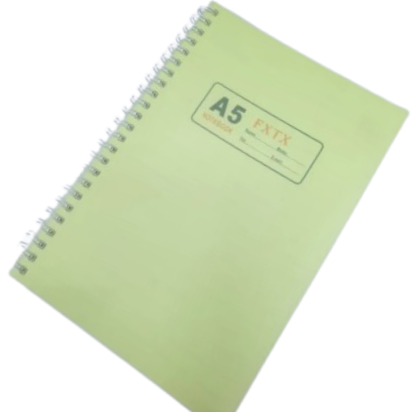 Multicolor A5 Spiral Notebook - Image 2
