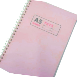 Multicolor A5 Spiral Notebook