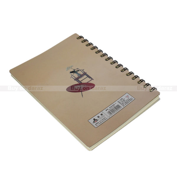 Multicolor Printed Spiral Notebook - Image 4