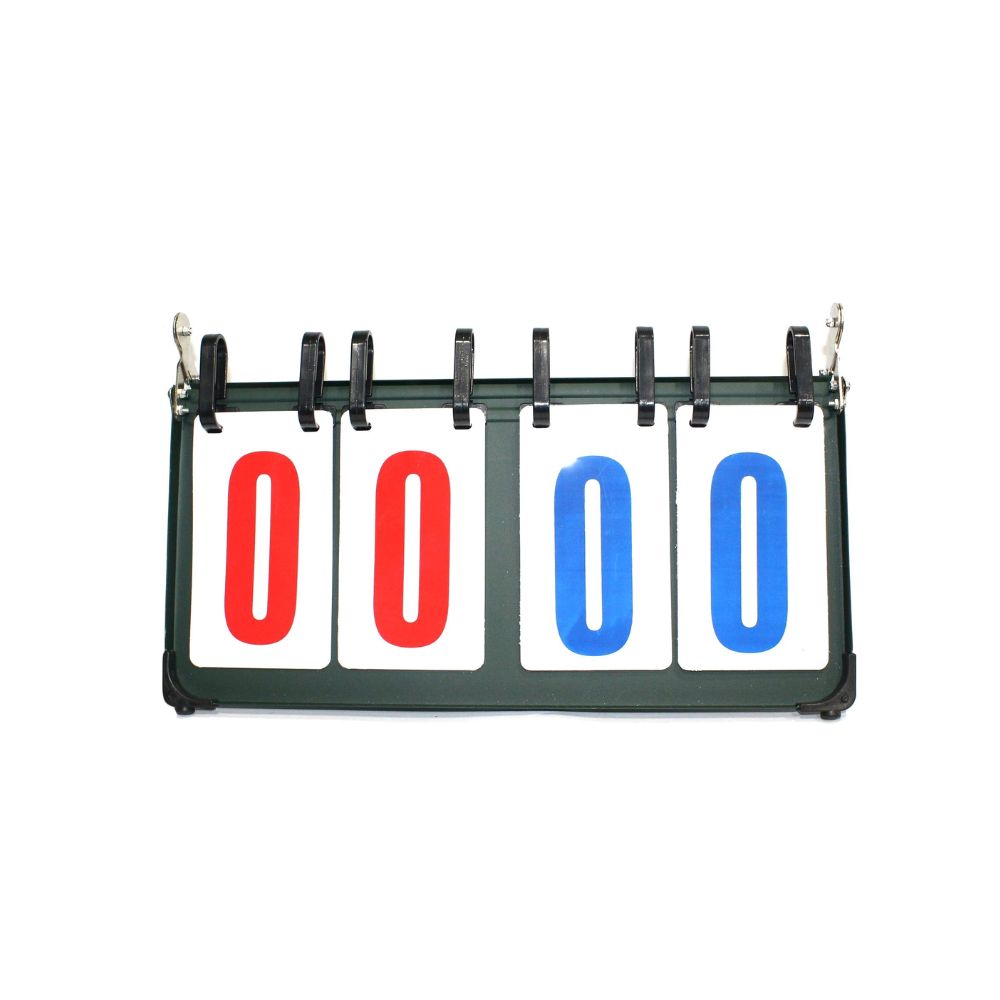 Multicolor Score Flipper Two Digit Score Board