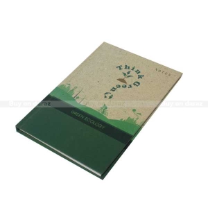 Multicolor Sr International Green Ecology Printed Hard Cover Notebook
