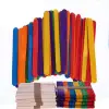 Multicolor Wooden Popsicle Sticks For Art & Craft- 49 pcs