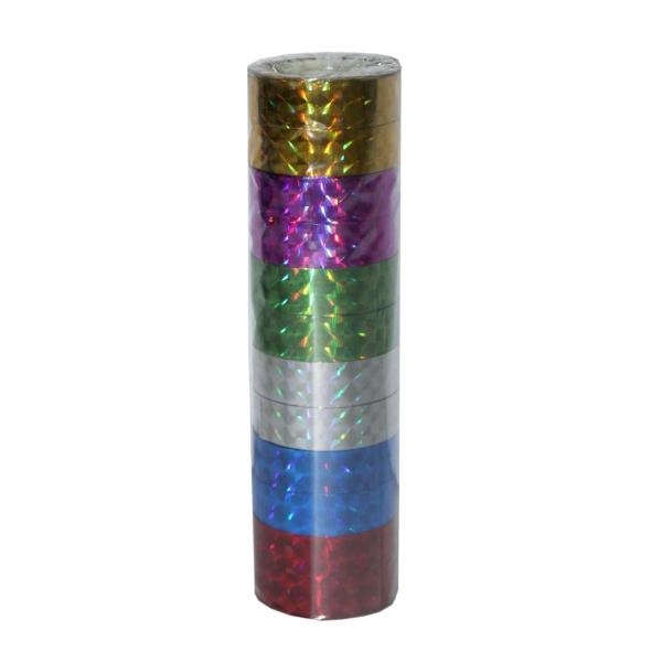 Multicolour Glitter Tape Set Of 12 Pcs By Mitrata - Image 3