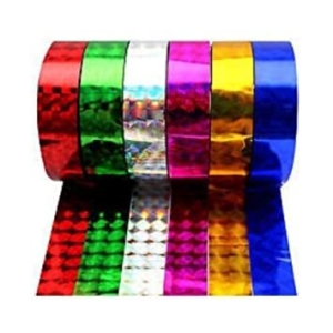 Multicolour Glitter Tape Set Of 12 Pcs By Mitrata
