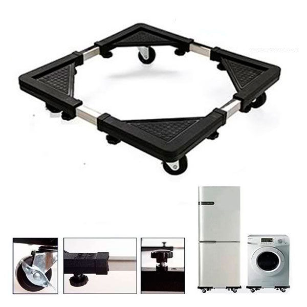 Multifunction Movable Washing Machine Base Fridge Stand Holder Refrigerator Trolley - Image 2