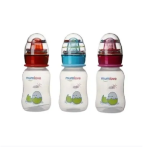 Mumlove BPA Free Eco-Friendly Food Grade Feeding Bottle 150 ML For Baby 'B0328'