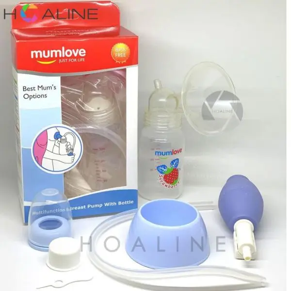 mumlove Manual Massage Breast Pump - Breast Care Essential for Breastfeeding Mothers and Babies - Image 4