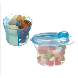 Mumlove Rotational Three Grid Airtight Portable Milk Powder Storage Container A1047