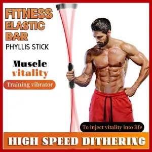 Muscle exercises Fixed Gym Exercise Yoga Workout Fitness elastic bar Felix Stick vibrator bar