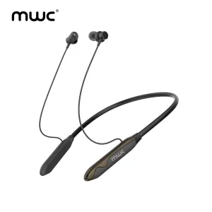 MWC BT BOOM 2 | ENC | Bluetooth 5.3 Neckband | Stereo Sound | 10mm Driver | Touch Control | 23 Hours Playtime | Magnetic on/off Function | Best Sound Quality Guaranteed