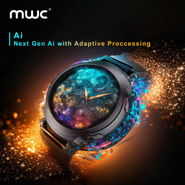 MWC CALLISTO Watch Pro 2 | GPS | Ai | BT 5.3 | 1.43" Super Smooth HD AMOLED Display  | Premium Quality | 5ATM Water Resistant | Magnetic Fast Charging | Zinc Allow Frame | Bluetooth Calling  | 5 to 7 Days Backup | 100+ Sports Mode | Black - Image 3