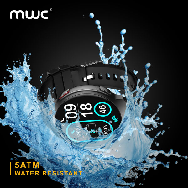 MWC CALLISTO Watch Pro 2 | GPS | Ai | BT 5.3 | 1.43" Super Smooth HD AMOLED Display  | Premium Quality | 5ATM Water Resistant | Magnetic Fast Charging | Zinc Allow Frame | Bluetooth Calling  | 5 to 7 Days Backup | 100+ Sports Mode | Black - Image 2