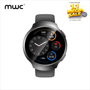 MWC CALLISTO Watch Pro 2 | GPS | Ai | BT 5.3 | 1.43" Super Smooth HD AMOLED Display  | Premium Quality | 5ATM Water Resistant | Magnetic Fast Charging | Zinc Allow Frame | Bluetooth Calling  | 5 to 7 Days Backup | 100+ Sports Mode | Black