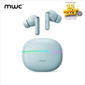 MWC COOLPODS Pro | ANC & ENC (4 mics) | Premium Quality | 40 Hours Playtime | 13mm Driver | 50ms Low Latency | IPX4 Water Resistant | Bluetooth 5.4