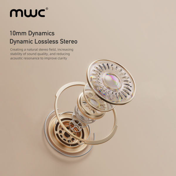 MWC HERO MT69 ENC | AI ENC | Bluetooth 5.4 TWS | Only 6ms Ultra Low Latency (Game Mode) | Semi In-Ear Gaming Earbuds | Unique & Transparent Design | iPx6 Water Resistant | 40Hrs Playback | Available in 4 Sweat Colors - Image 3