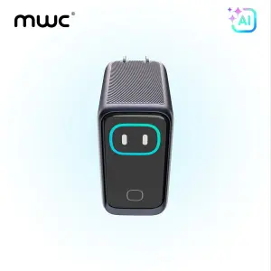 MWC MGF100 Pro | 100W 3-Port Smart AI Premium Charger | GaN Charger with AI Display & Touch Control | Upto 100W Single-Port Charging | 12 Layers of Safety Protection | Supported for Macbook
