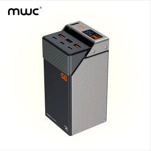 MWC PowerPulse MP50K I 65W Ultra-Fast Charging I 50000mAh Li-Polymer Battery I Eight-Fold Multi Layer Security I Digital Display I Mini Size I Supported for Laptop