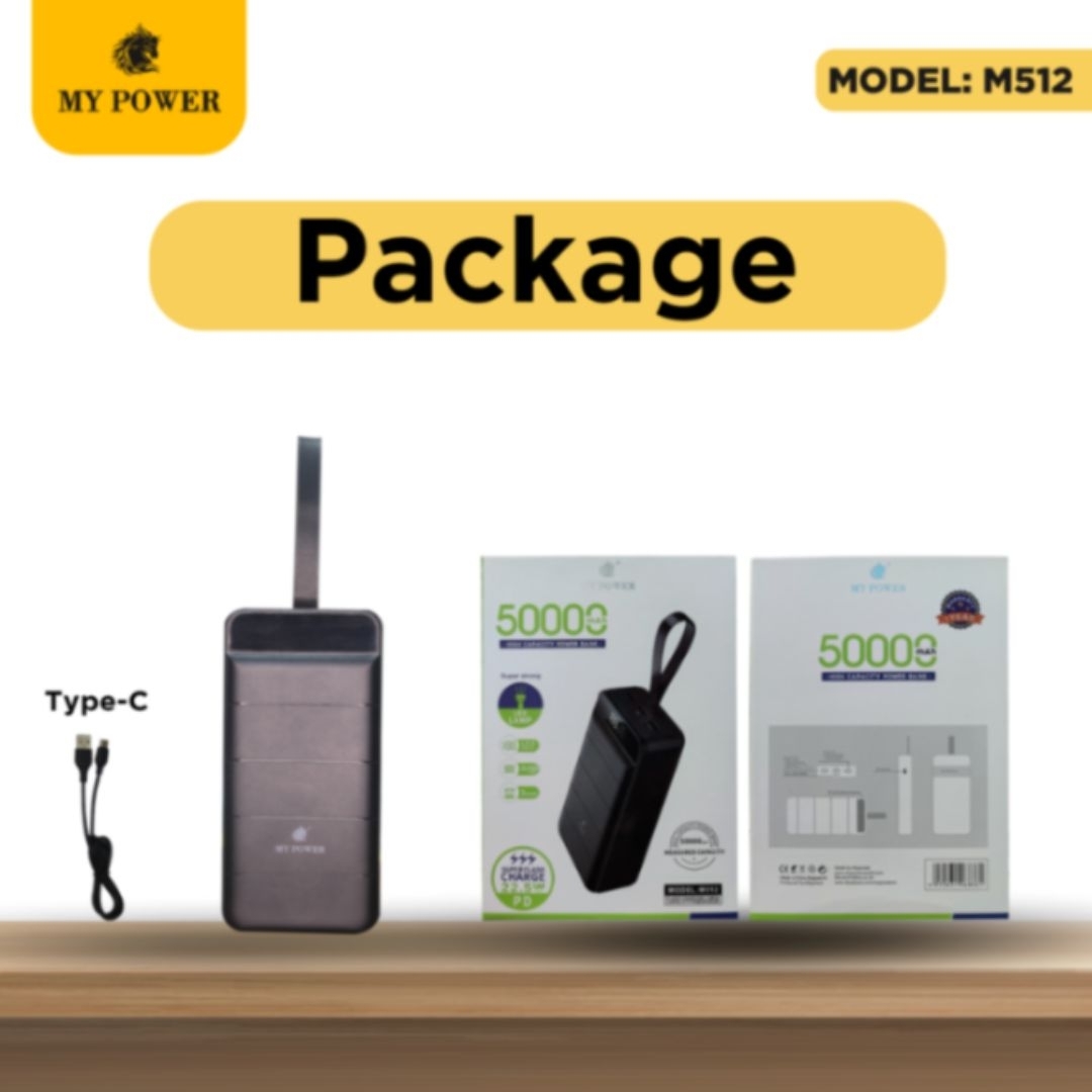 My Power M512 50000mAh Powerbank - Image 3