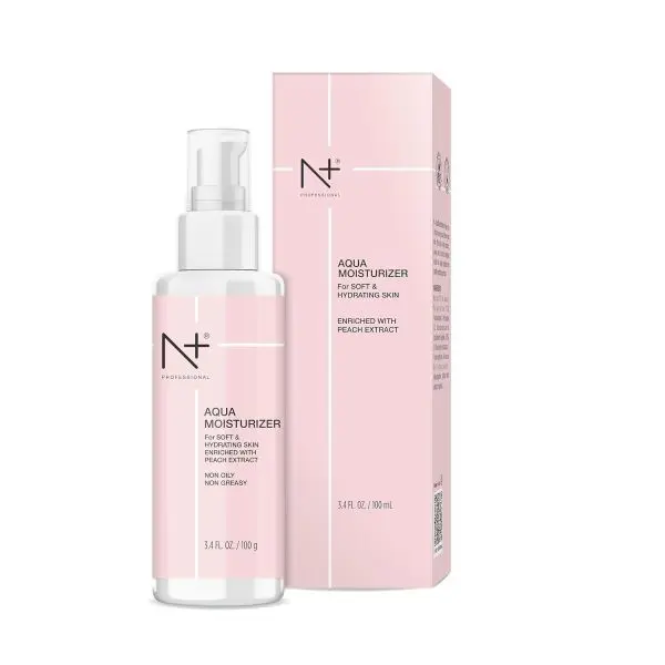 N Plus Professional Aqua Moisturiser - For Soft And Hydrating Skin - Non Oily and Non Greasy - 100g