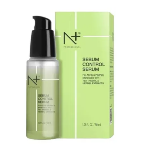 N Plus Professional Sebum Control Face Serum, For Acne & Pimple with Tea Tree Oil & Herbal Extracts 30ml