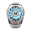 N15 Mobile Phone Cooler Semiconductor Mobile Phone Radiator Game Phone Cooler Portable Cooling Fan Silver