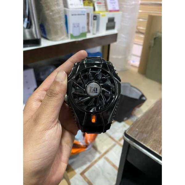 N15 Mobile Phone Cooler Semiconductor Mobile Phone Radiator Game Phone Cooler Portable Cooling Fan Silver - Image 5