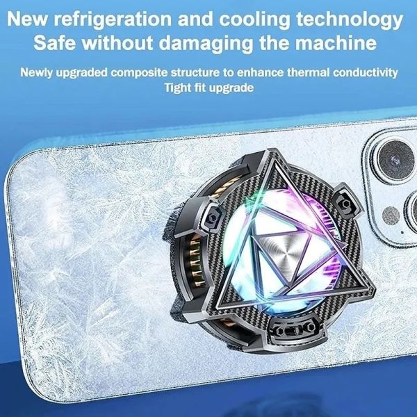 N21 Cooling Fan Semi Conductor Mobile Phone Cooler Heat Sink - Image 3